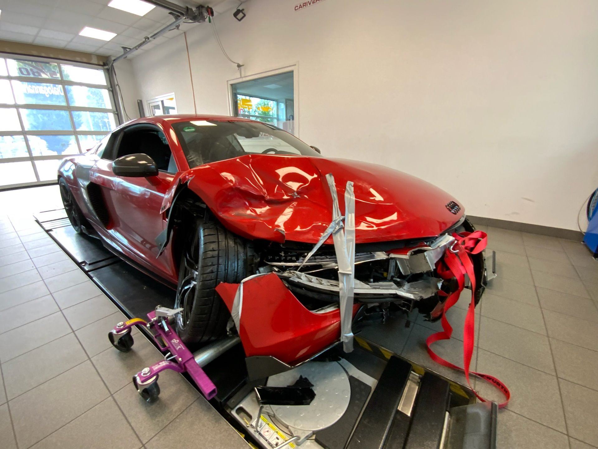 Schadenguatchten in unserer Prüfhalle